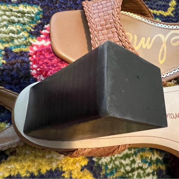 Tan Leather Sam Edelman Sandals W9 - Picture 10 of 12